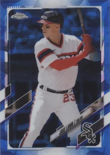 2021 Topps Chrome Update Series Sapphire Edition - Jake Lamb #US255