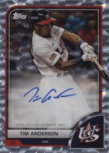 2023 Topps World Baseball Classic Nelson Velazquez RC Auto