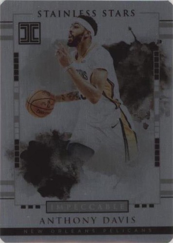 2017-18 Panini Impeccable - Anthony Davis #SS-AD