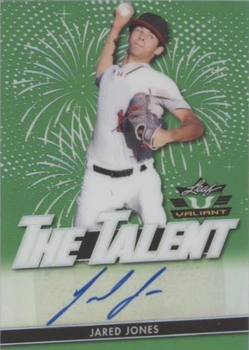 2020 Leaf Valiant - Jared Jones #TT-JJ1