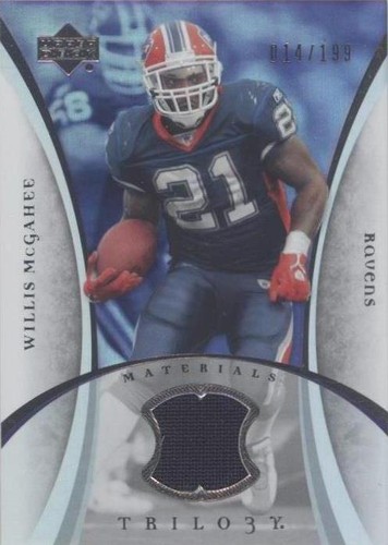 2007 Upper Deck Trilogy Willis McGahee #TM-WM