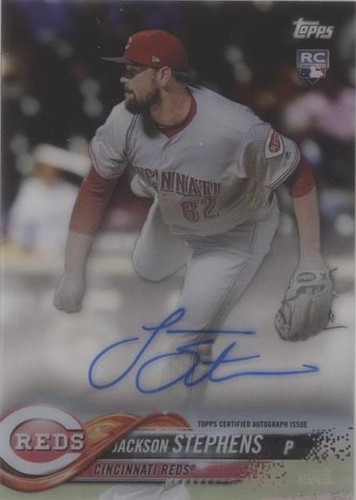 2018 Topps Clearly Authentic Autographs - Jackson Stephens #CAA-JS