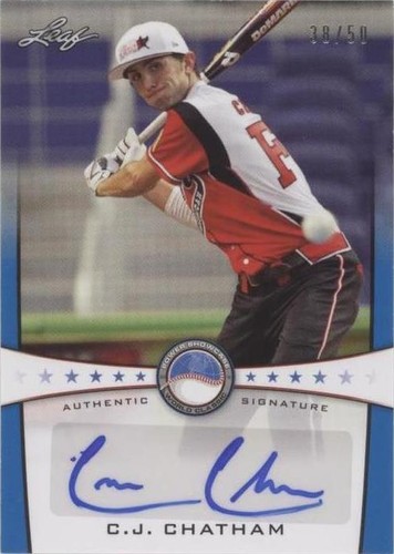 2013 Leaf Power Showcase - C.J. Chatham #PSA-CJC