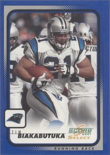 2001 Score Select Tim Biakabutuka #33