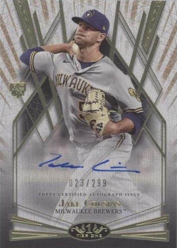 2022 Topps Tier One - Jake Cousins #BOA-JCO