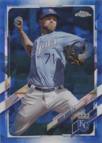 2021 Topps Chrome Update Series Sapphire Edition - Wade Davis #US289