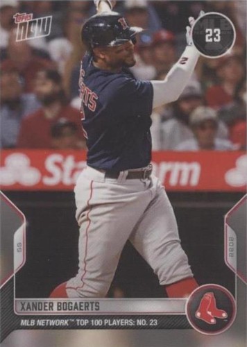2022 Topps Now MLB Network Top 100 Players - Xander Bogaerts #T-23