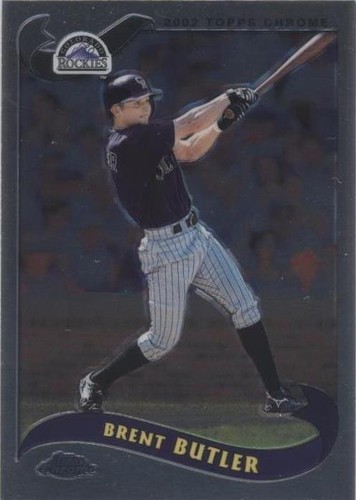 2002 Topps Chrome - Brent Butler #538
