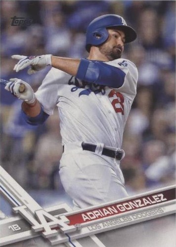 2017 Topps Mini - Adrian Gonzalez #117