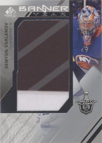2021-22 Upper Deck SP Game Used - Semyon Varlamov #BYSC-SV