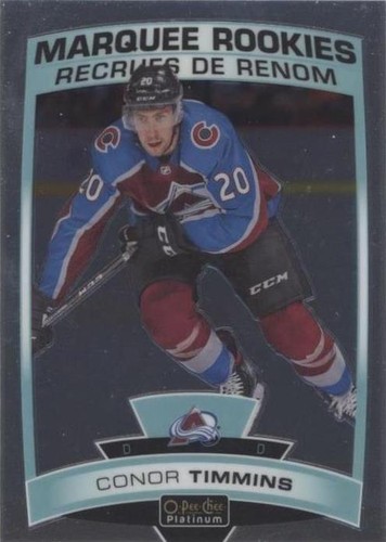 2019-20 O-Pee-Chee Platinum - Conor Timmins #169