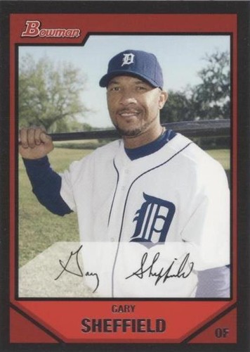 2007 Bowman - Gary Sheffield #70