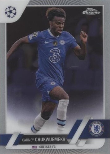 2022-23 Topps Chrome UEFA Club Competitions Carney Chukwuemeka #91