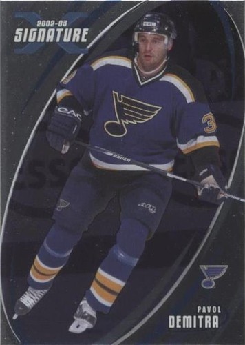 2002-03 In the Game Be A Player Signature Series - Pavol Demitra #129