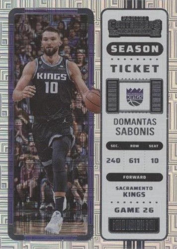 2022-23 Panini Contenders - Domantas Sabonis #73