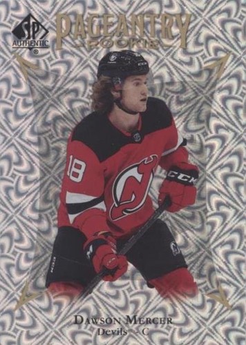 2021-22 SP Authentic - Dawson Mercer #P-79