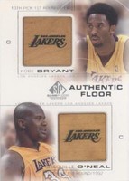2000-01 SP Game Floor Edition - Kobe Bryant/Shaquille O'Neal #C25