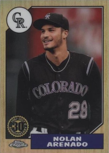 2017 Topps Chrome - Nolan Arenado #87T-15
