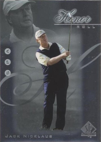 2001 SP Authentic - Jack Nicklaus #HR13