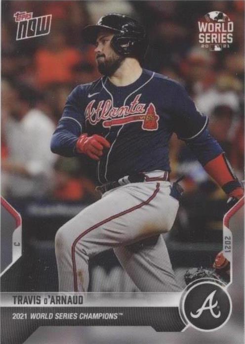 2021 Topps Now - Travis d'Arnaud #WS-7
