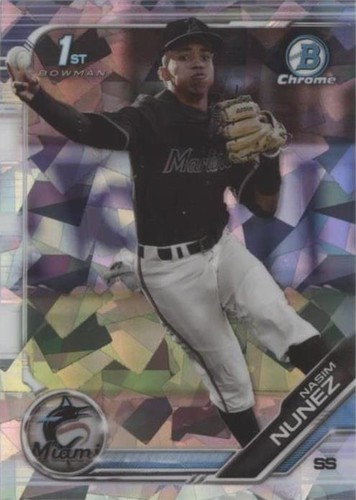 2019 Bowman Chrome Draft Sapphire Edition - Nasim Nunez #BDC-141