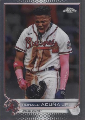 2022 Topps Chrome - Ronald Acuña Jr. #165