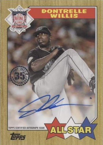 2022 Topps Series 2 - Dontrelle Willis #87ASA-DWI