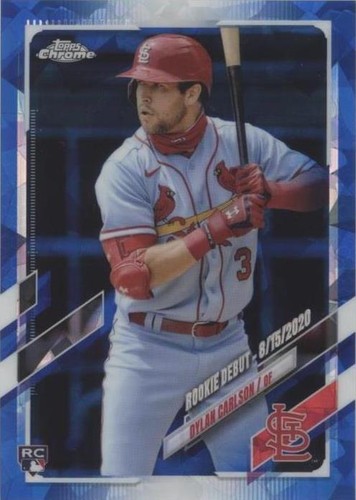 2021 Topps Chrome Update Series Sapphire Edition - Dylan Carlson #US197