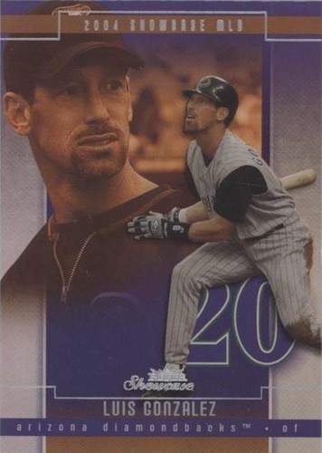 2004 Fleer Showcase - Luis Gonzalez #75