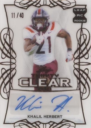 2021 Leaf Trinity Khalil Herbert #CA-KH2