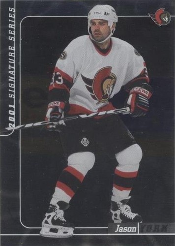2000-01 In the Game Be A Player Signature Series - Jason York #190
