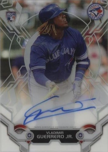 99枚限定 Vladimir Guerrero Jr Patch auto RC Vladimir Guerrero Jr 2019 National Treasures Auto Jumbo