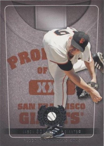 2005 Fleer Patchworks - Jason Schmidt #24 PO