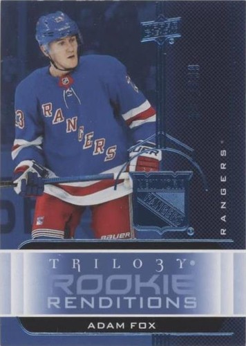 2019-20 Upper Deck Young Guns Adam Fox Rookie RC PSA 10 NY