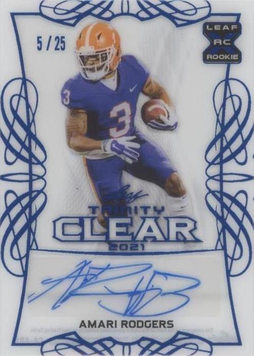 2021 Leaf Trinity Amari Rodgers #CA-AR1