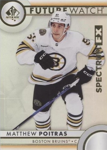 2023-24 Sp Authentic - Matthew Poitras #S-82
