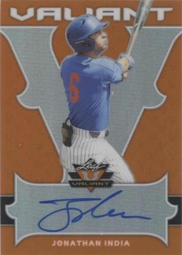 2018 Leaf Valiant - Jonathan India #BA-JI1