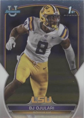 2022 Bowman University Chrome BJ Ojulari #58