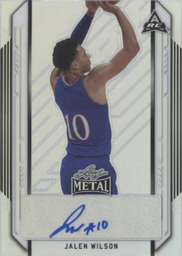 2021-22 Leaf Metal - Jalen Wilson #BA-JW2