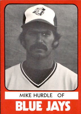 1980 Utica Blue Jays TCMA #29 Mike Hurdle Victoria Texas TX Baseball Card