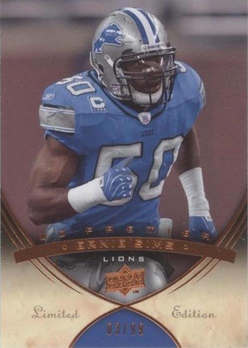 2008 UD Premier Ernie Sims #42