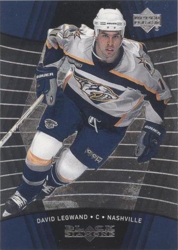 1999-00 Upper Deck Black Diamond - David Legwand #49