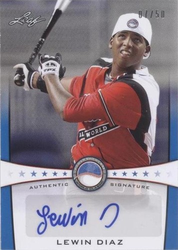 2013 Leaf Power Showcase - Lewin Diaz #PSA-LD1