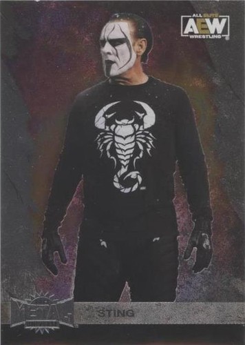 2022 Skybox Metal Universe AEW All Elite Wrestling - Sting #62