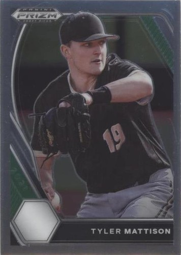 2021 Panini Prizm Draft Picks - Tyler Mattison #PDP104