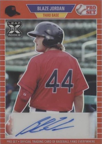 2021 Leaf Pro Set Metal - Blaze Jordan #PA-BJ1