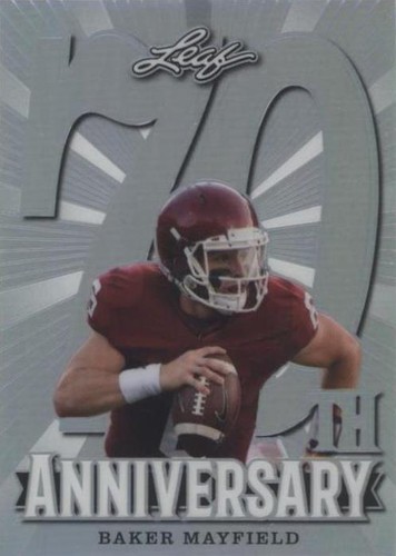 2018 Leaf 70th Anniversary Baker Mayfield #L70-01
