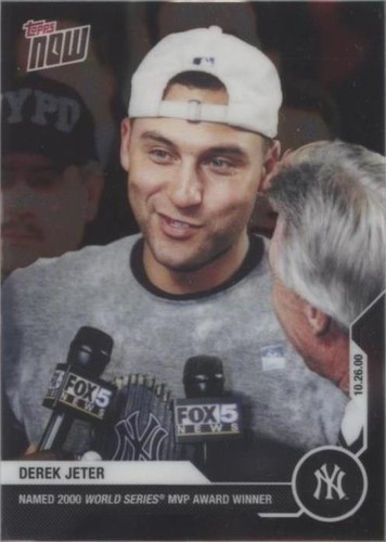 2020 Topps Now Chrome Derek Jeter Career Retrospective - Derek Jeter #DJ-8