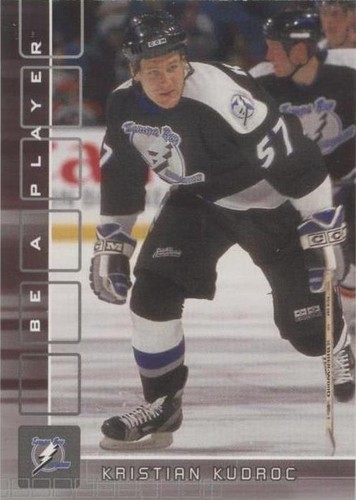2001-02 In the Game Be A Player Memorabilia - Kristian Kudroc #202