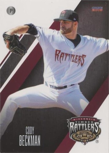 2018 Choice Wisconsin Timber Rattlers - Cody Beckman #01